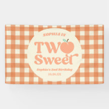 Duas Frutas de Pêssego Doce - Segundo segundo aniv