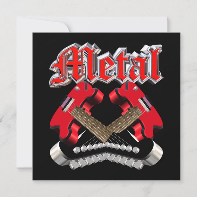 Duas guitarras cruzadas (Frente)