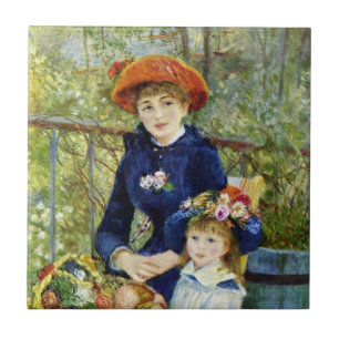 Duas Irmãs (Na Varanda) de Pierre Renoir