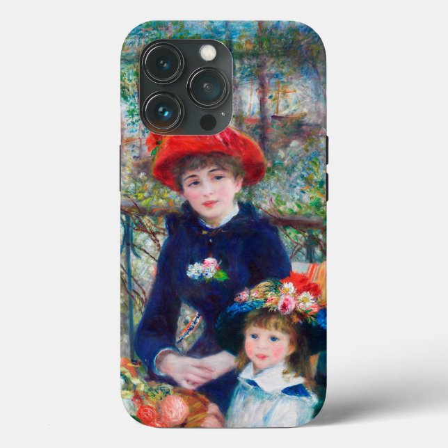 Duas Irmãs (No Terrace) Pierre Auguste Renoir (Verso)