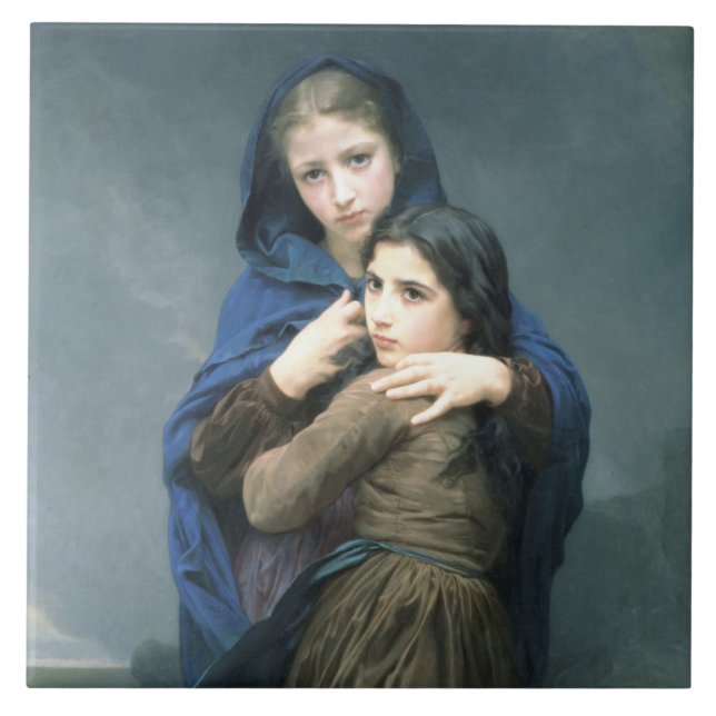 Duas jovens meninas longe de casa (por W.A. Bougue (Frente)