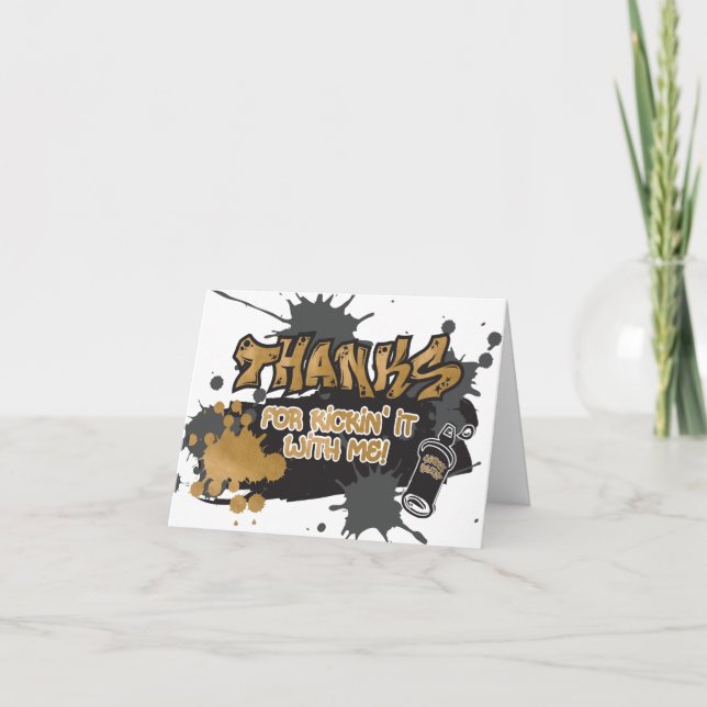 Duas Legendas para Sair Obrigado Cartões (Frente)