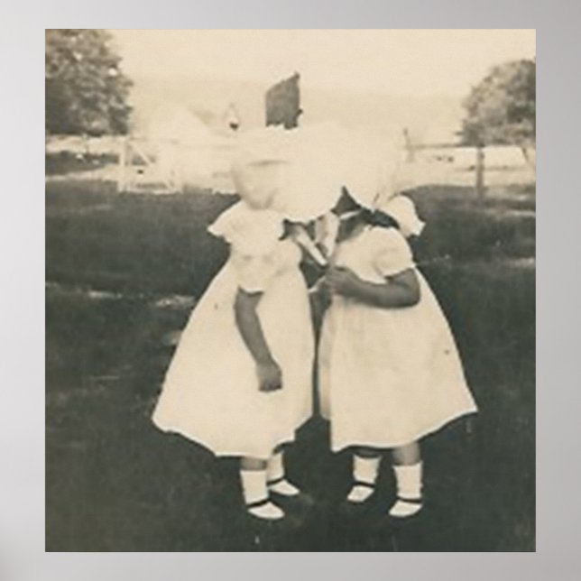 Duas meninas beijando poster (Frente)