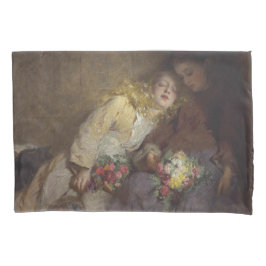 Duas Meninas Jovens Retornando Para Casa