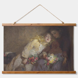 Duas Meninas Jovens Retornando Para Casa