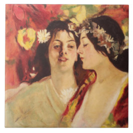 Duas musas de Primavera (por Stefan Luchian)