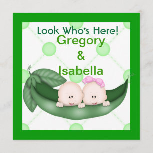 DUAS PEAS EM ANÚNCIOS DE POD BABY