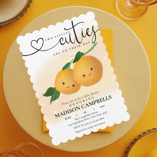 Duas Pequenas Cuecas Estão A Caminho Do Convite Ci (Criador carregado)