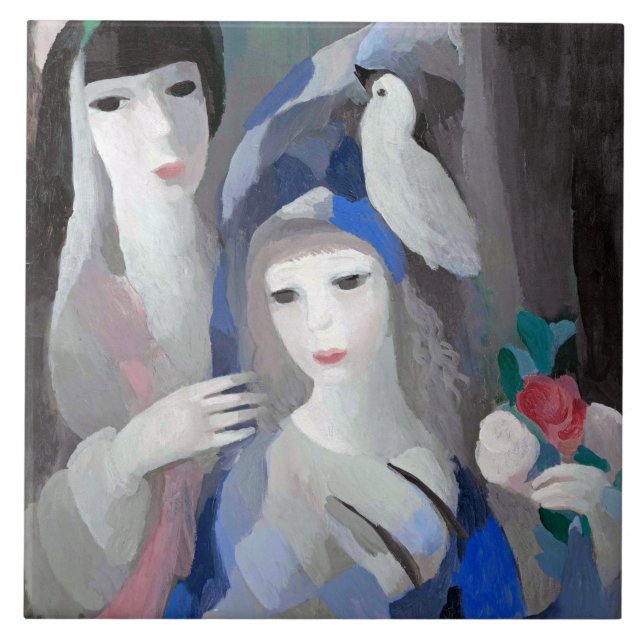 Duas Senhoras e Pombo, Marie Laurencin (Frente)