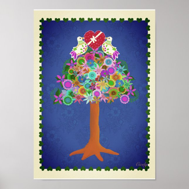 Duas unidades de tartaruga poster 10x14 (Frente)