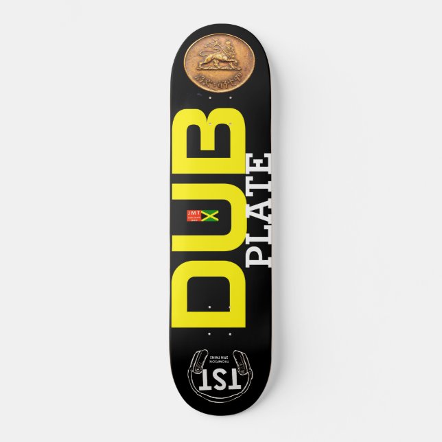 DUB PLATE Skateboard (Frente)