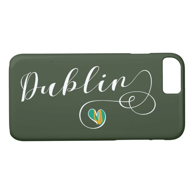 Dublin Heart Cell Capa de telefone, Irlanda (Verso (Horizontal))