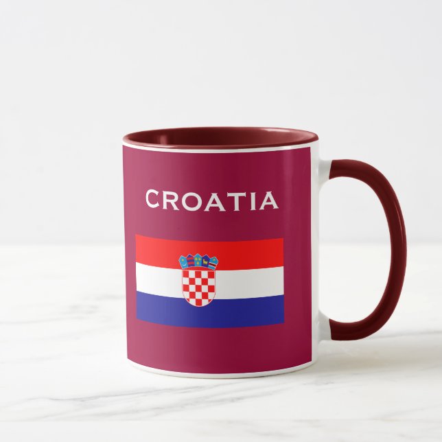 Dubrovnik, caneca da brasão de Croatia* (Direita)