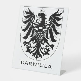Duchy of Carniola Monochrome Heraldic Art