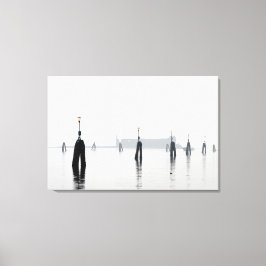 DUCK NO LAGOON - Impressão de tela estendida