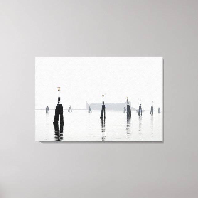 DUCK NO LAGOON - Impressão de tela estendida (Frente)