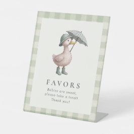 Duck Theme Baby Shower Favor Table Top