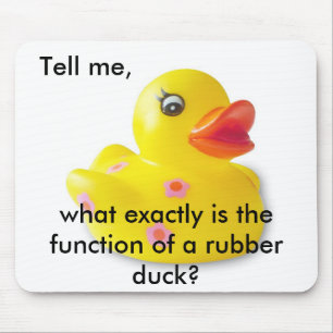 Duckie de borracha Mousepad