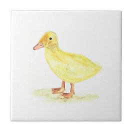 Duckling Farm Animals watercolor Farmyard art