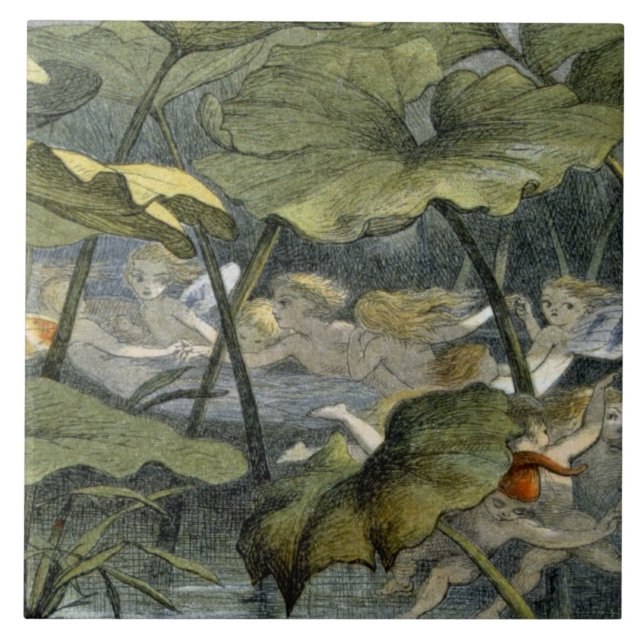 Duendes de madeira no jogo, ilustração de 'em (Frente)