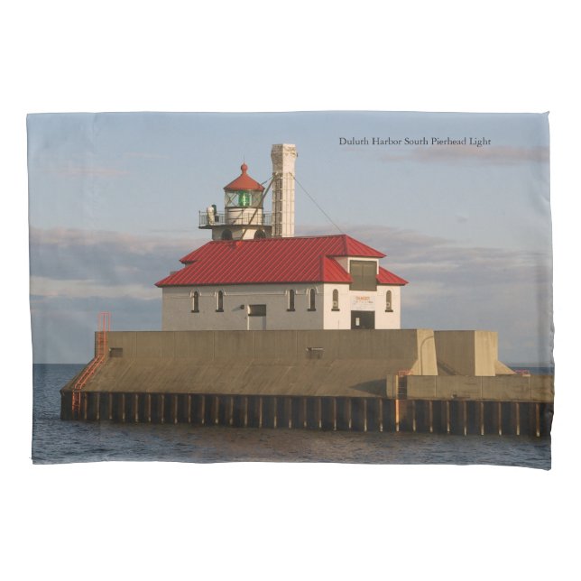 Duluth Harbour South Pierhead Light travesseiro (Frente)