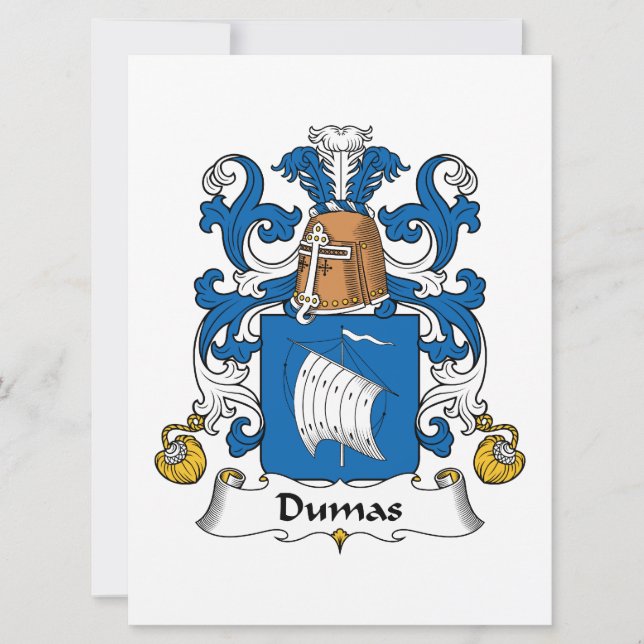 Dumas Family Crest (Frente)