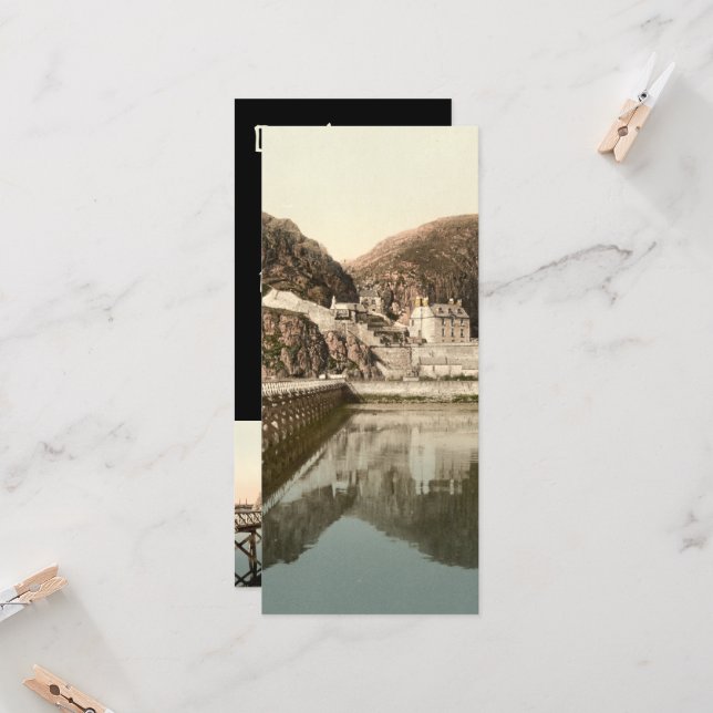 Dumbarton Castle, Dumbartonshire, Escócia (Frente/Verso In Situ)