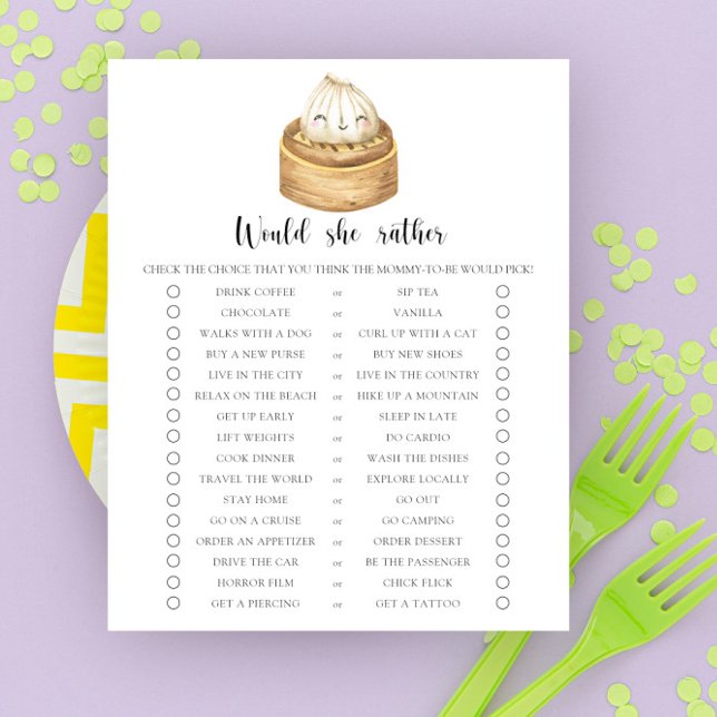 Dumpling - Ela iria Preferencialmente Jogo de Chá  (Criador carregado)