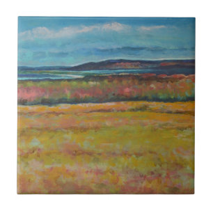 Dunas de Areia Costeira Trabalho de arte pintadas