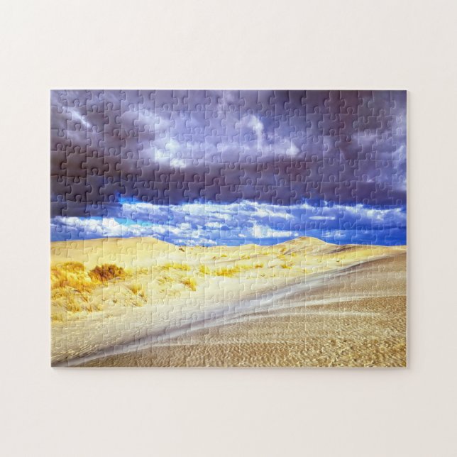 Dunas de Areia Nebraska. Quebra-cabeça (Horizontal)