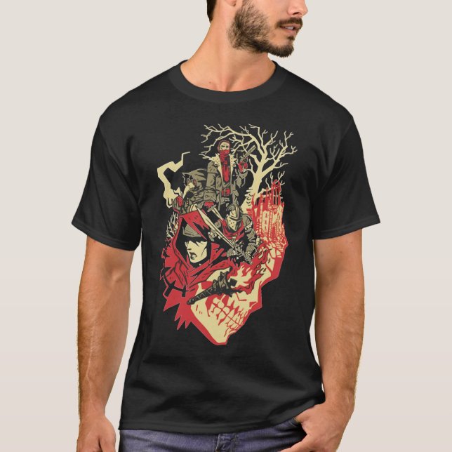 Dungeon Escuro - Camisa Essencial (Frente)