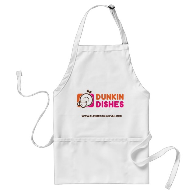 Dunkin torna côncavo o avental (Frente)