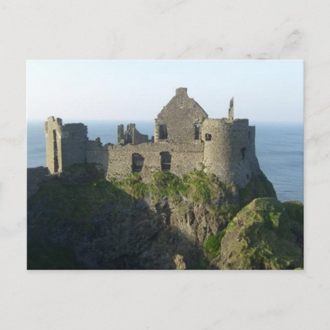 Dunluce Castle, Irlanda Cartão postal (Frente)
