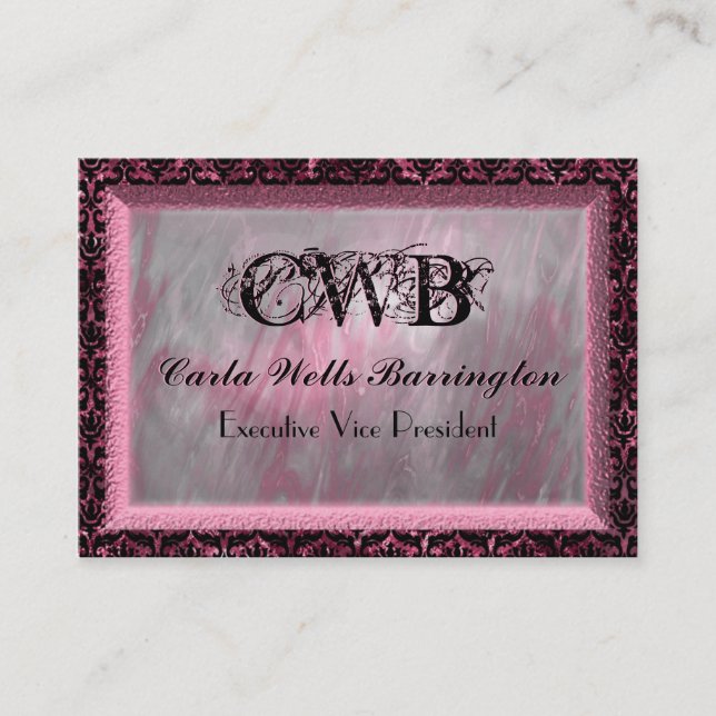 Dunsfield Petal Single Professional Cartão de visi (Frente)