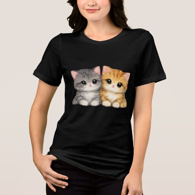 Duo de Gatinhos Fofos (Frente)