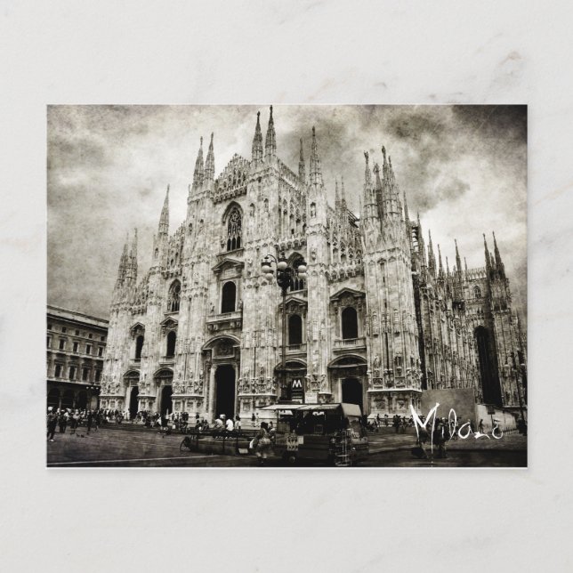 Duomo di Milano - Cartão postal (Frente)