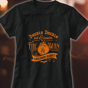 Dupla Folha de Túmulo e Camisa de Halloween Proble