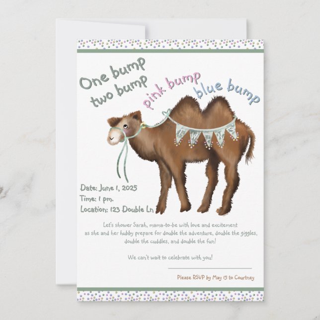 Duplique a Alegria, Duplique o Amor Convite (Frente)