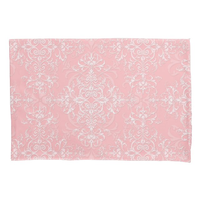 Duplo Damask Pálido Princesa Rosa (Frente-Esquerda)