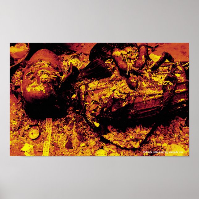 Durga com Poster de tambor (Frente)