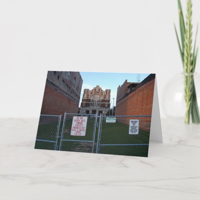 Durham, cartão da igreja do NC (Frente)