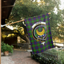 Durie Tartan Flag Crachá
