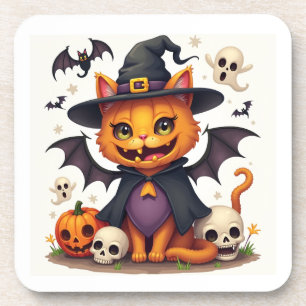 Duro de bruxas do Halloween porta copos de plástic