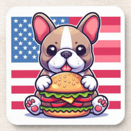 Duro de Buldogue Francês Porta copos Plástica