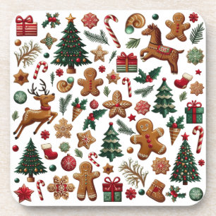 Duro de Natal divertido Porta copos de plástico
