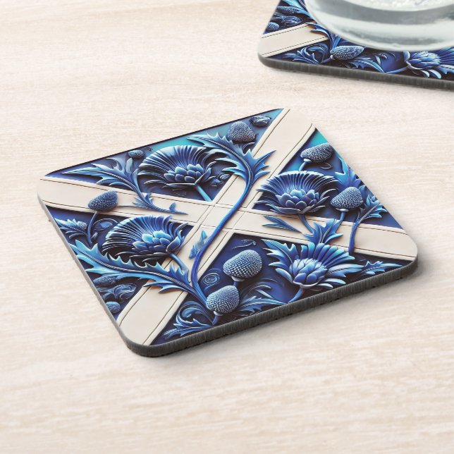 Duro de plástico com porta copos de istos escocese (Left Side)