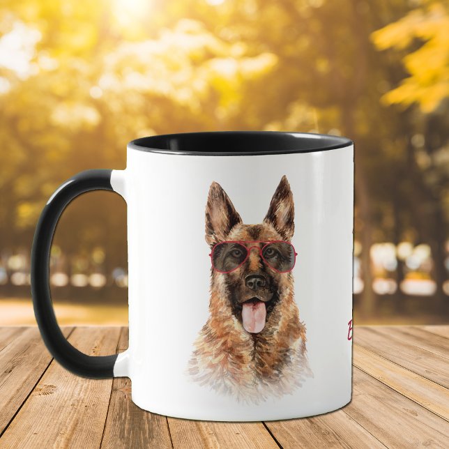 Duro de trabalho para minha caneca German shepherd (Criador carregado)