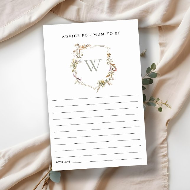 Dusky Blush Wildflower Crest Advice (Criador carregado)