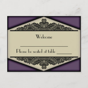 Dusky Purple Vintage, cartão postal