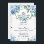 Dusty Blue Mexicana Rapariga Mis XV Anos Convite<br><div class="desc">Dusty Blue Mexicano Girl Mis XV Anos ConviteMis Quince Anos,  15 Birthday</div>